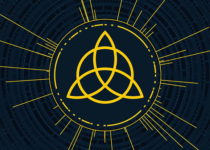 Gold Glyph Mandala Rune