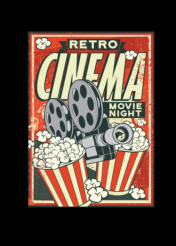 RETRO CINEMA POSTER
