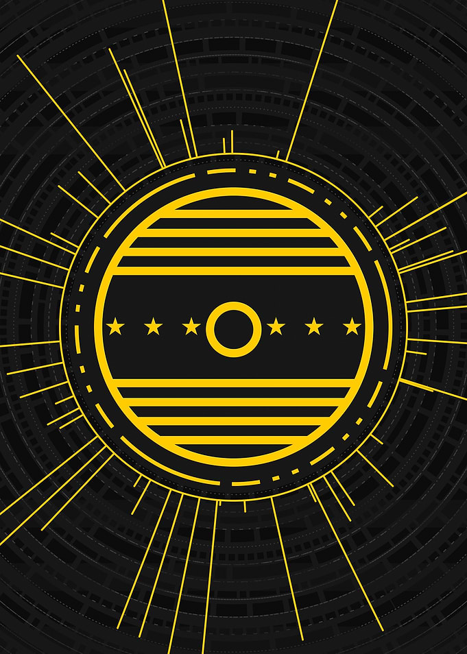 Yellow Gold Magic Glyph