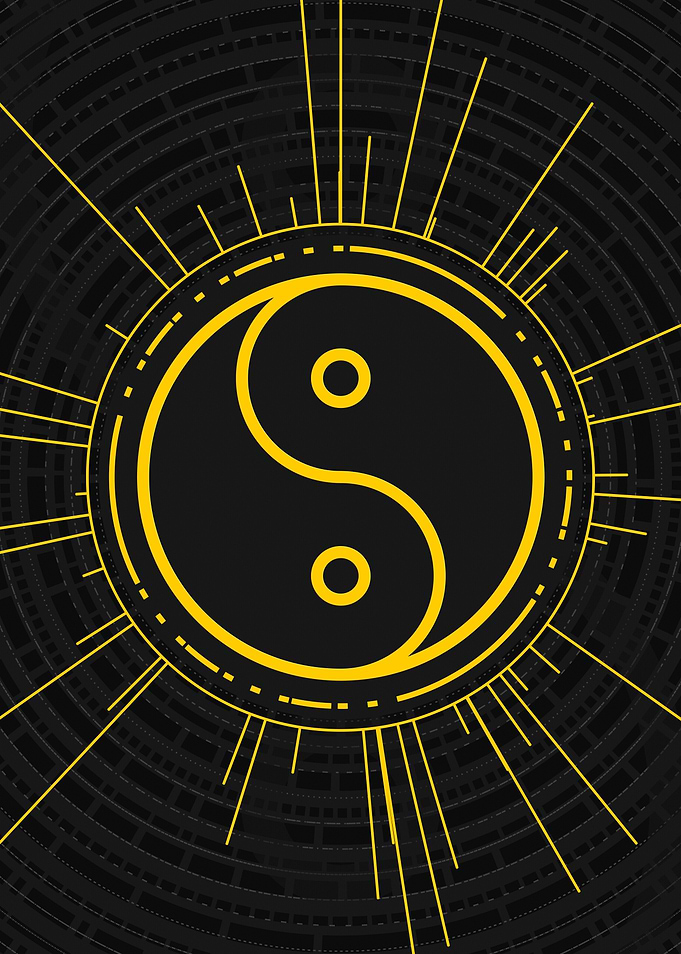Yellow Gold Magic Glyph