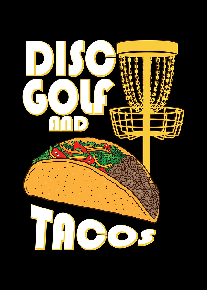 Disc Golf Funny Taco Lover