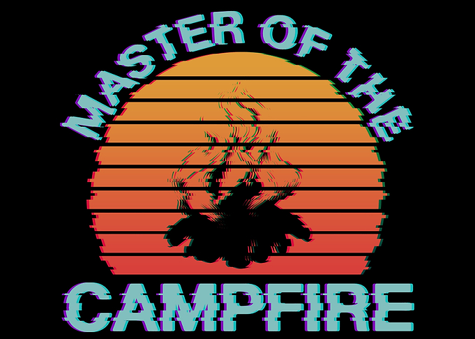 Campfire Camper Vaporwave