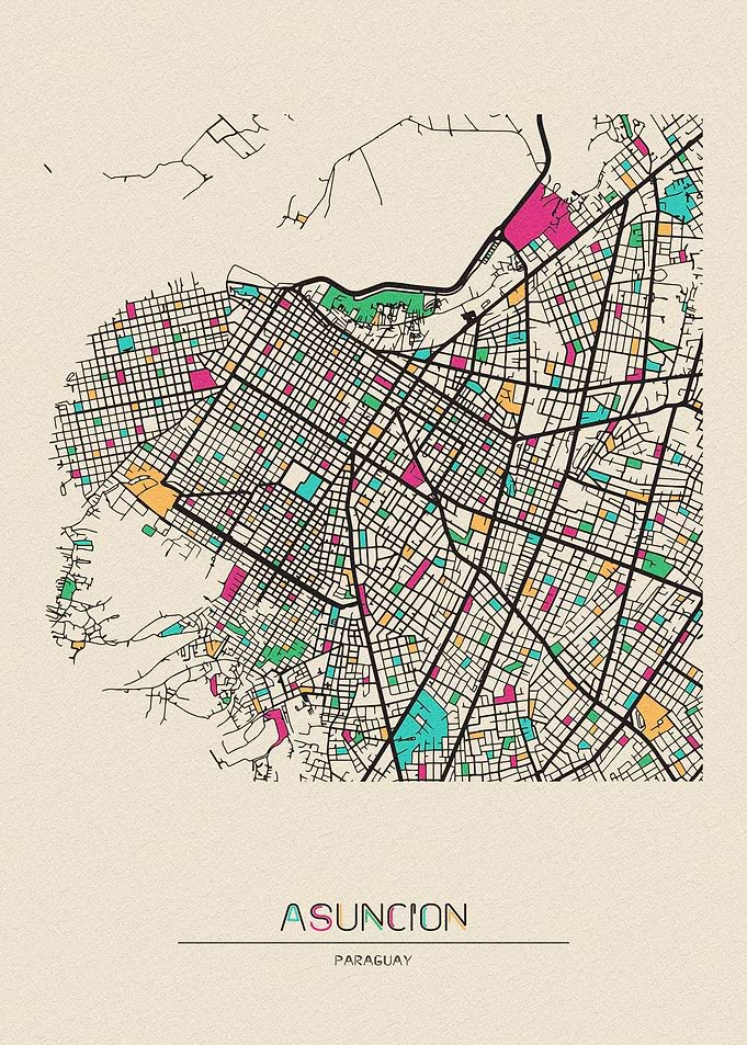 Asuncion Map