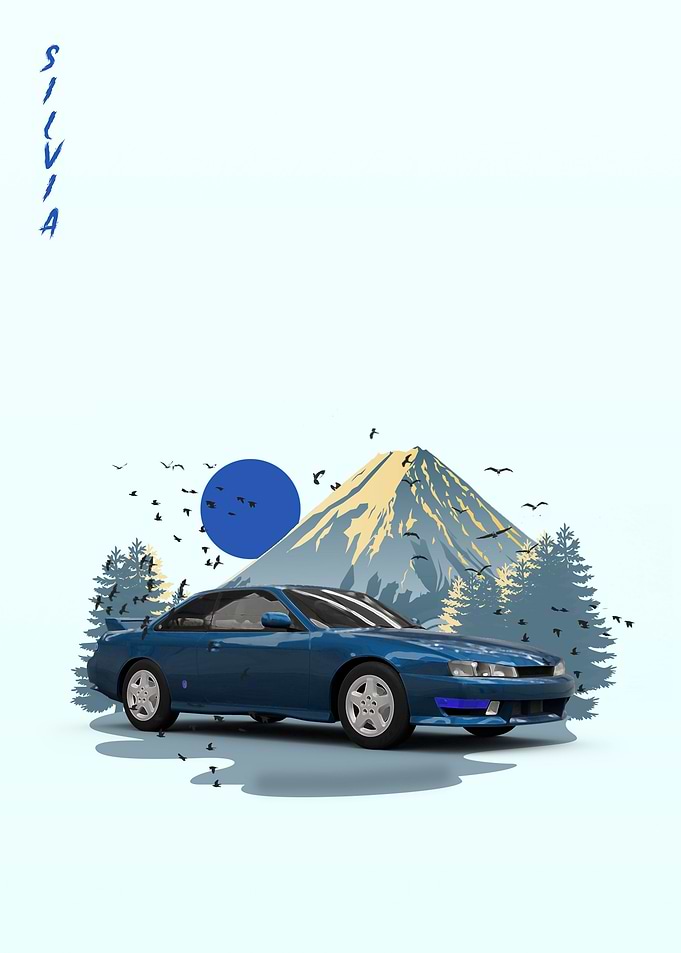 Silvia in nature
