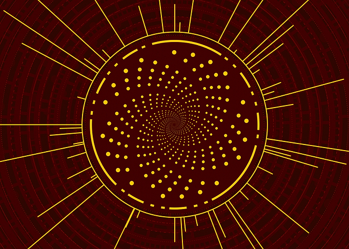 Yellow Gold Magic Glyph
