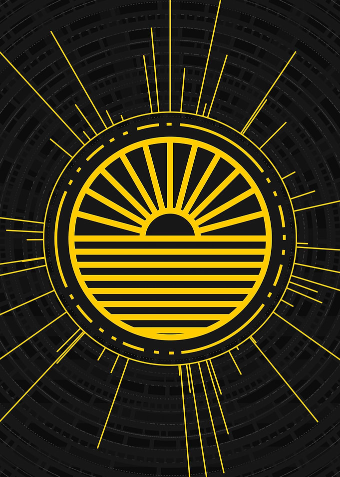 Yellow Gold Magic Glyph