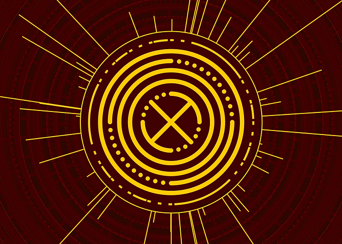 Yellow Glyph Mandala Rune
