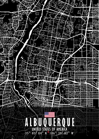 Albuquerque Map USA