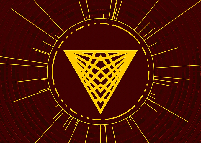 Gold Glyph Mandala Rune