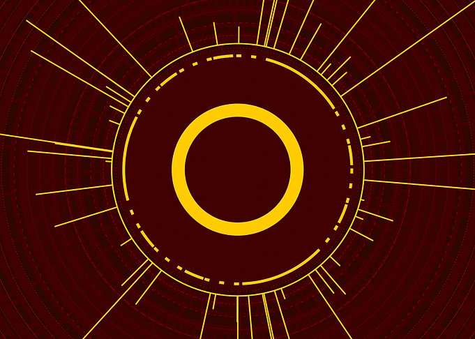 Gold Glyph Mandala Rune