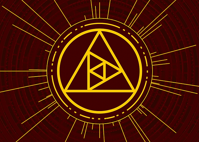 Gold Glyph Mandala Rune