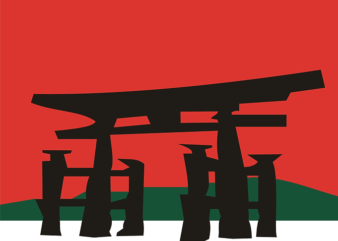 Torii Gate Illustrated