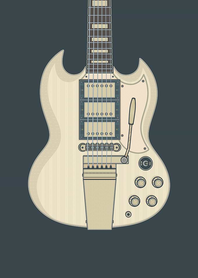 Custom Rock Solid Guitar