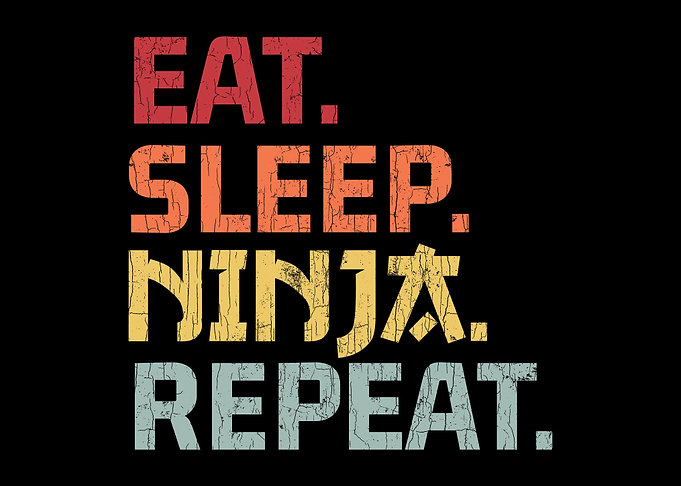 Eat Sleep Ninja Repeat Bir
