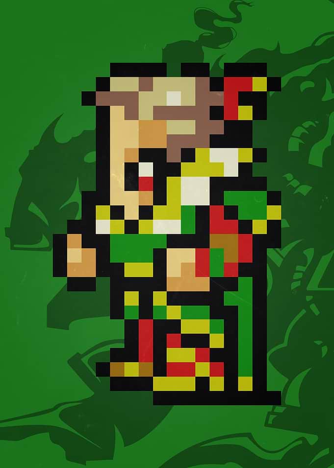 FF VI Kefka Pixel Sprite
