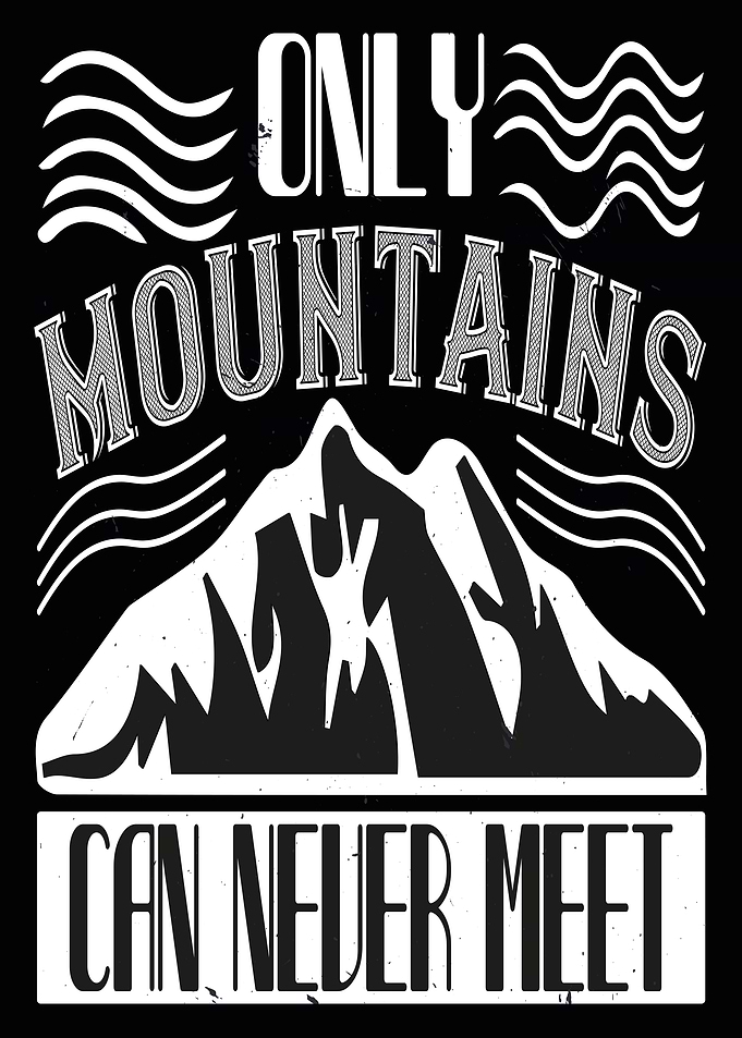 Hiking Poster Displate