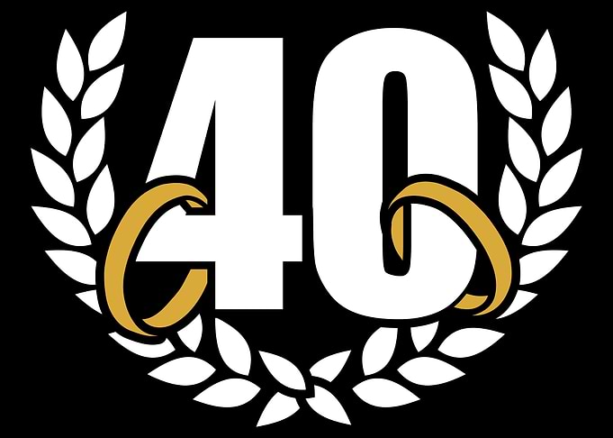 40 years 40th wedding anni