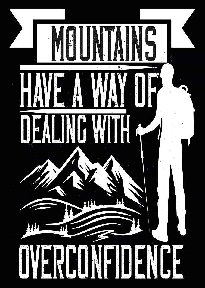 Hiking Poster Displate
