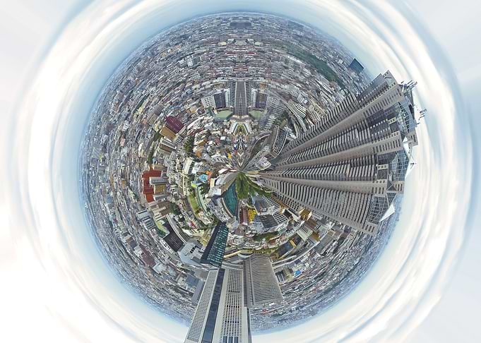 Tokyo encircled