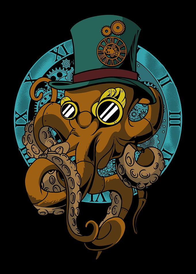Steampunk Octopus
