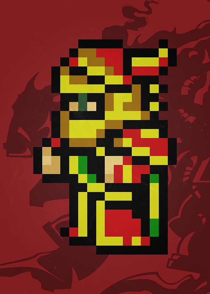 FF VI Gogo Pixel Sprite