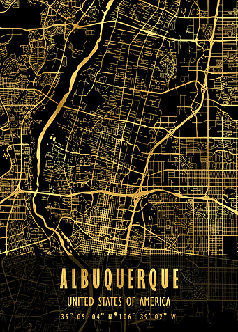 Albuquerque Map USA