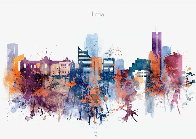 Lima Peru Skyline