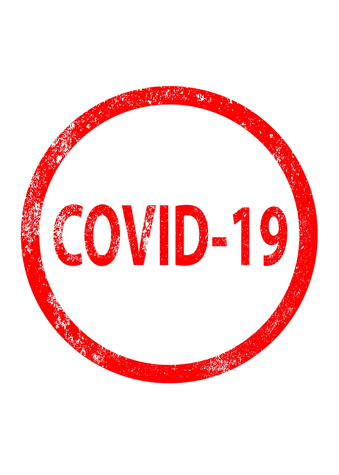 Covid 19 Rubber Stamp