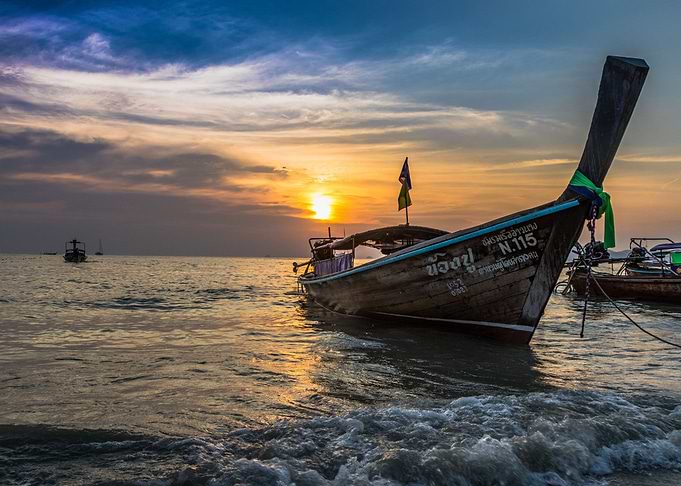 Moored on the edge
