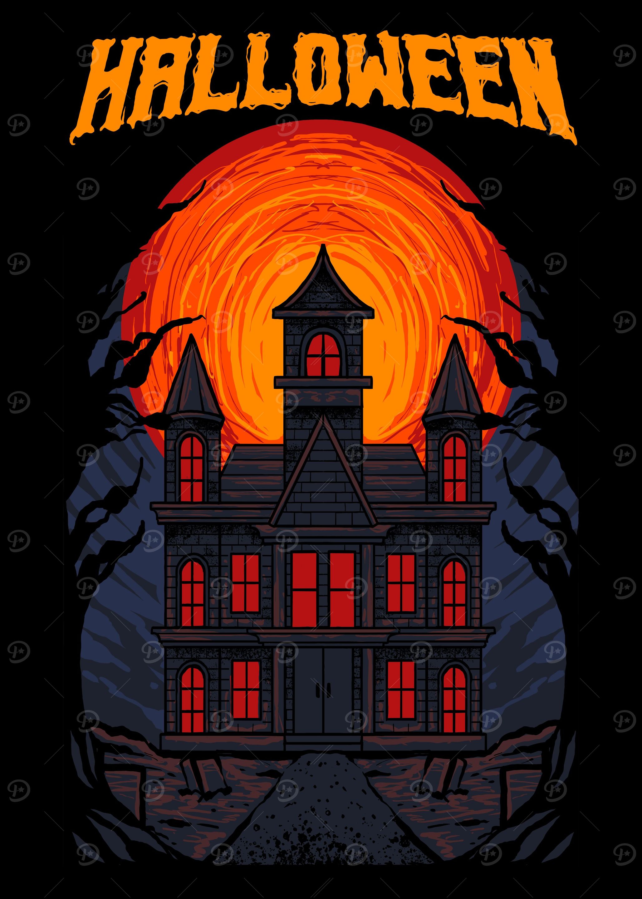 Haunted house ghost
