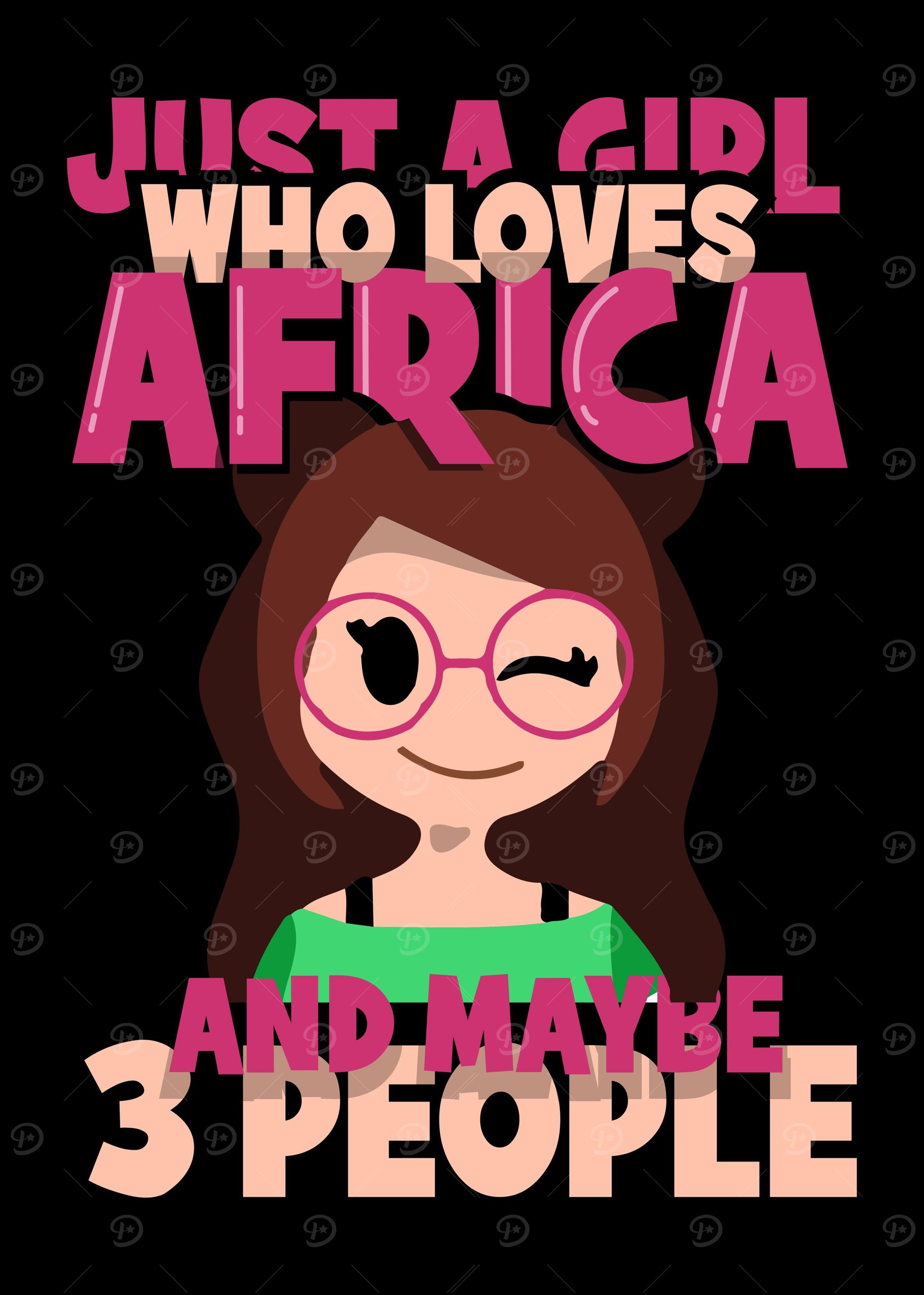 Safari Africa Girl Woman