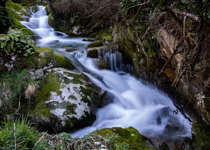 the river