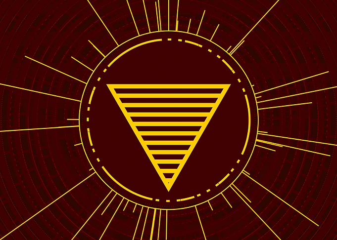 Gold Glyph Mandala Rune