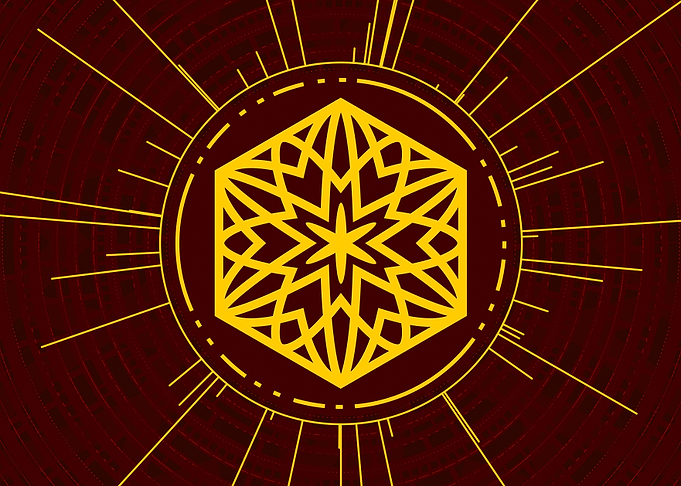 Yellow Gold Magic Circle