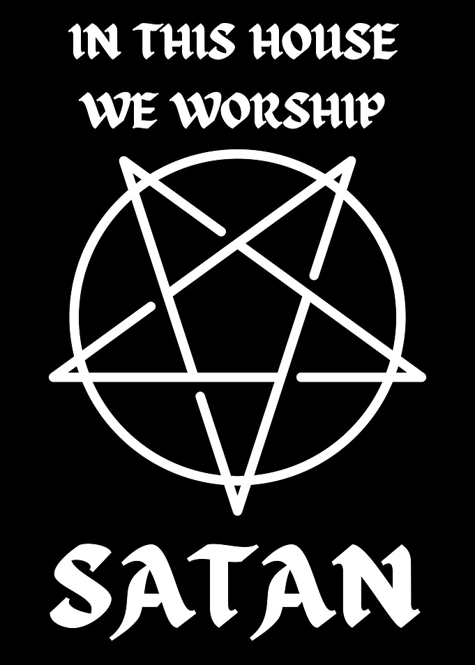 Pentagram Worship Satan