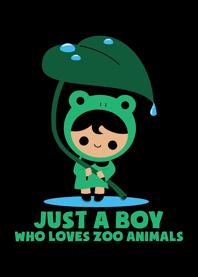 Boy Zoo Animals