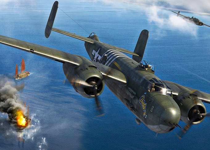 B25 Mitchell Asian Seas