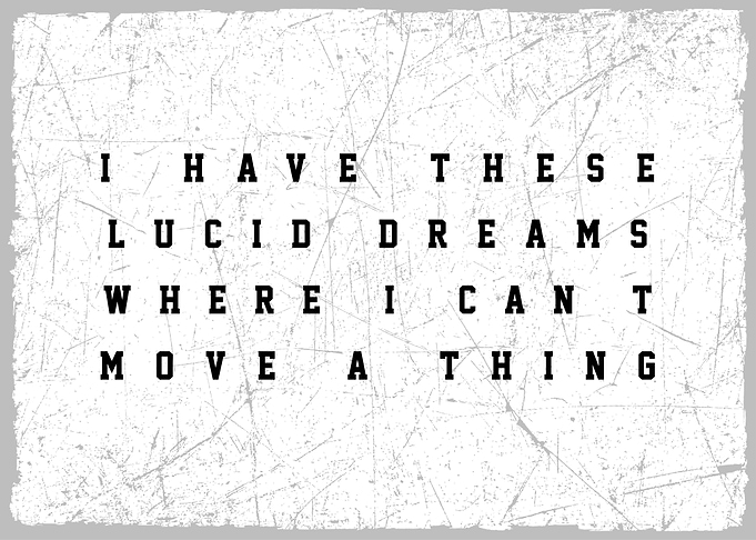 lucid dreams quotes