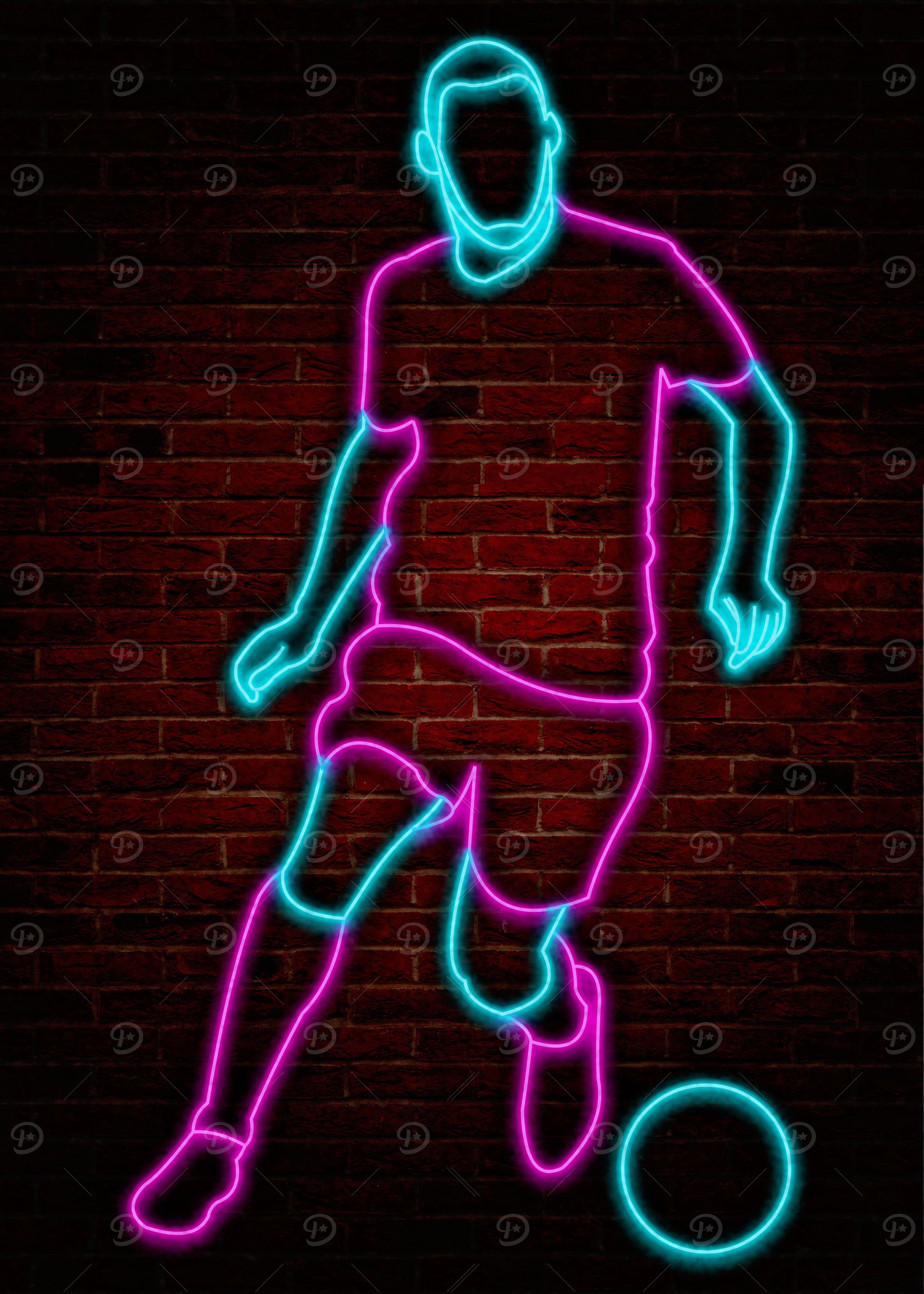 football poses