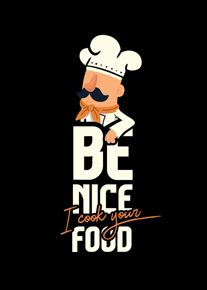 Sous Chef Funny Food Be