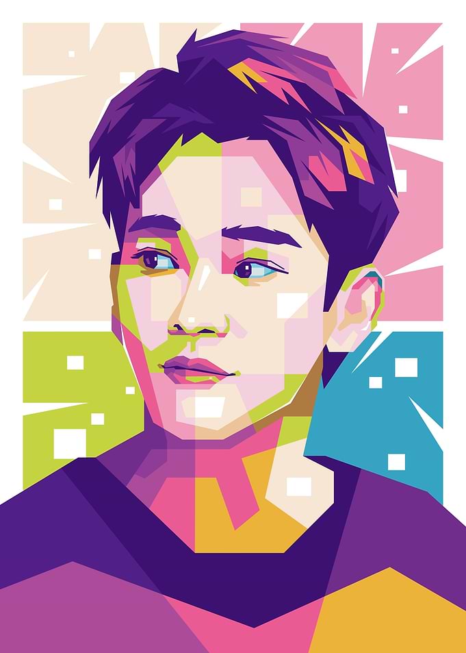 EXO CHEN POP ART