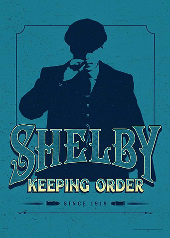 Shelby Keeping Order Blue