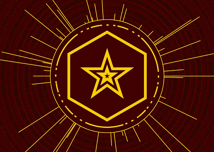 Yellow Gold Magic Circle
