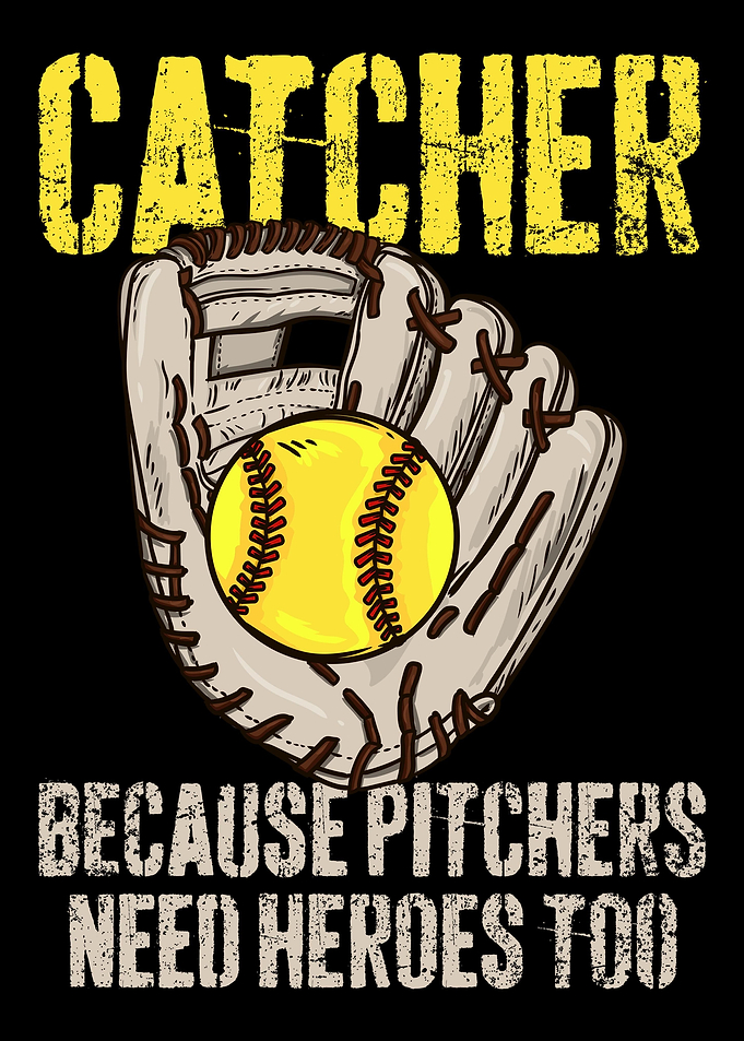 Catcher Softball Player Vi
