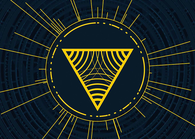 Yellow Gold Magic Circle