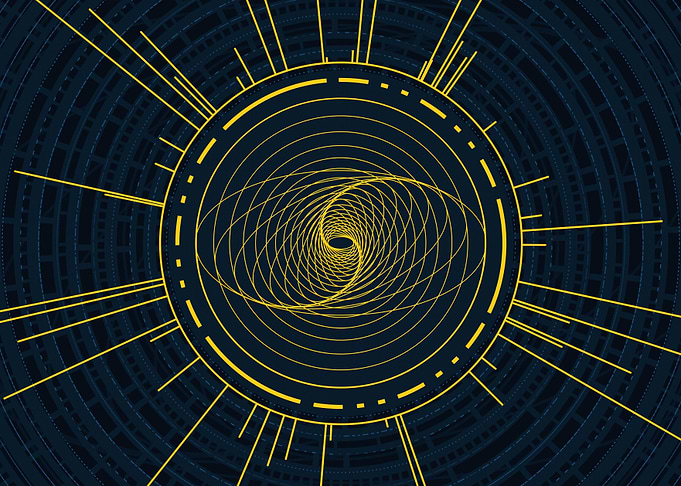 Yellow Gold Magic Glyph