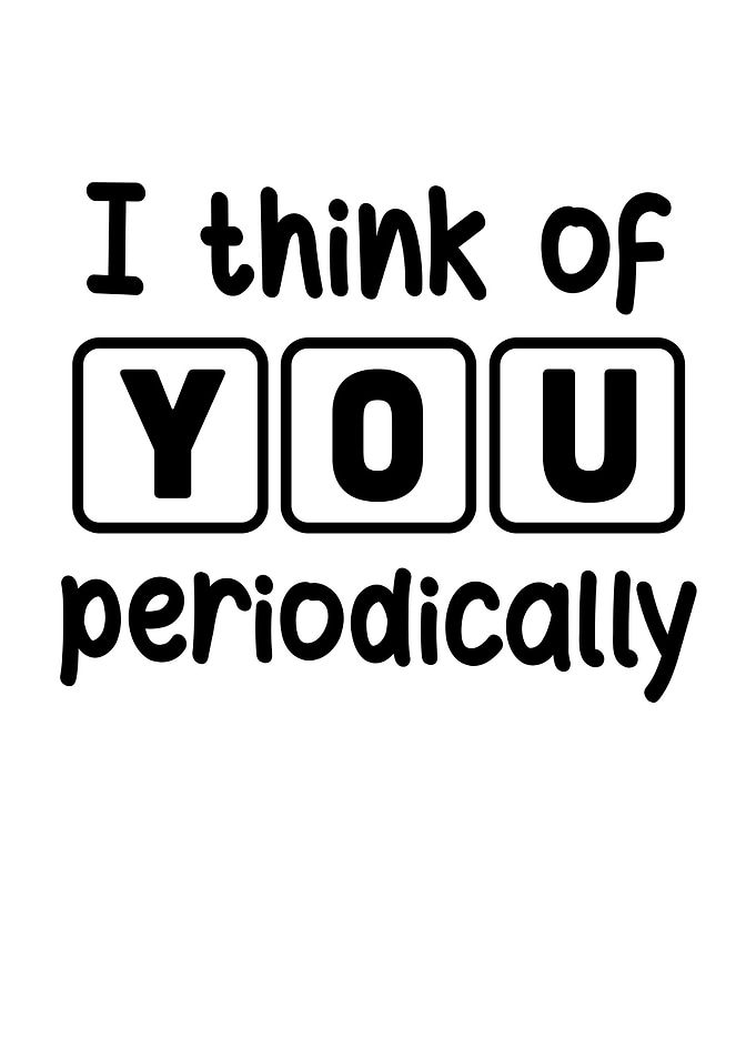 I think of you