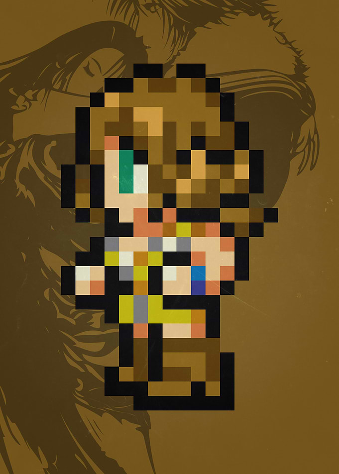 FF VIII Selphie Pixel