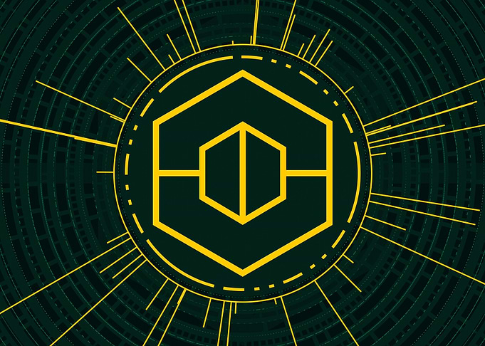 Gold Sacred Geometry Glyph