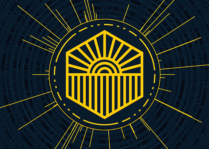 Yellow Gold Magic Glyph